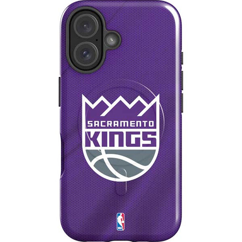 NBA Sacramento Kings Jersey iPhone 16 Plus Magsafe Impact Case